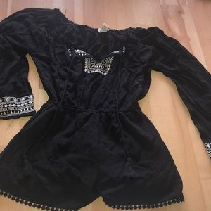 Forever 21 black romper